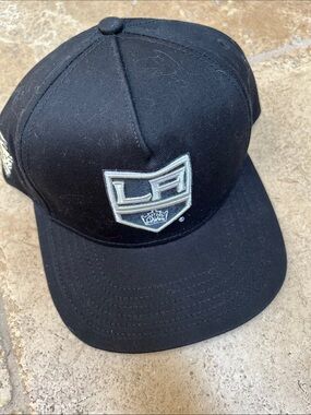 Black Baseball Cap with Side Embroidered Logo